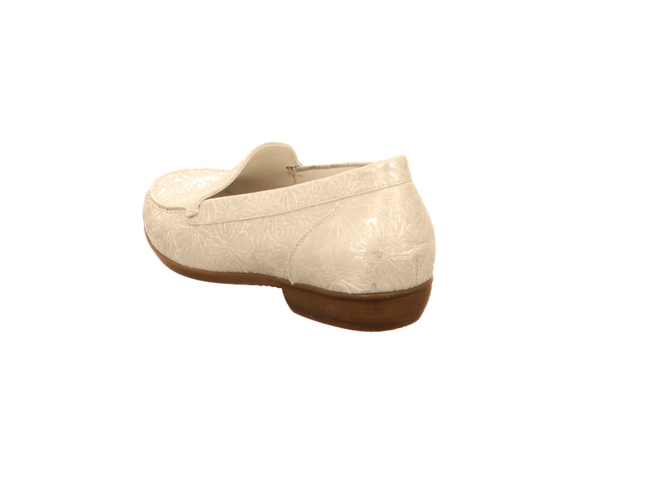WALDLÄUFER Klassische Slipper silber