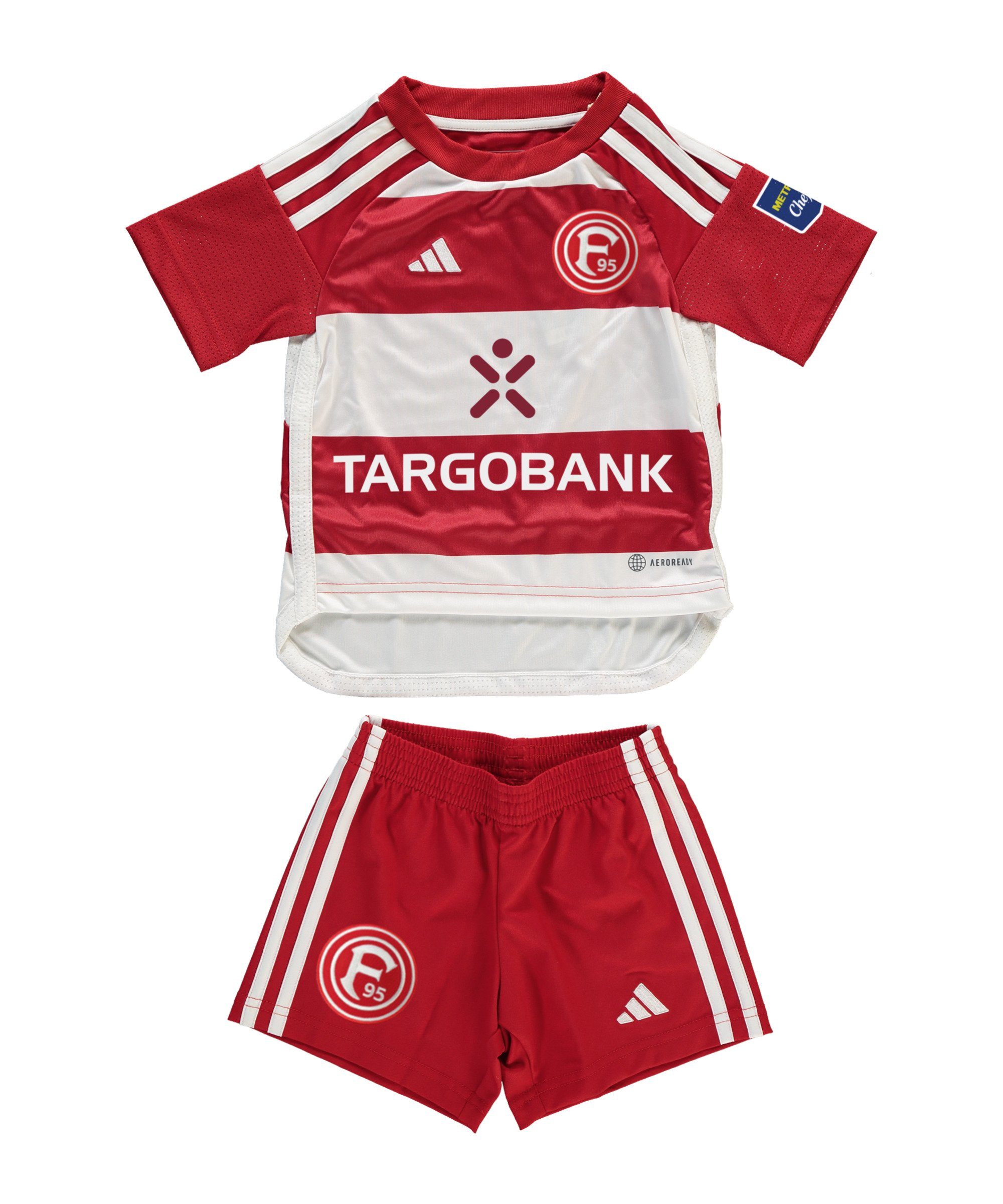 adidas Performance Fußballtrikot Fortuna Düsseldorf Minikit Home 2023/2024
