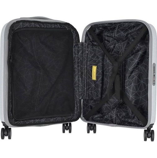 Mandarina Duck LOGODUCK + Glitter 4 Rollen Kabinentrolley 55 cm