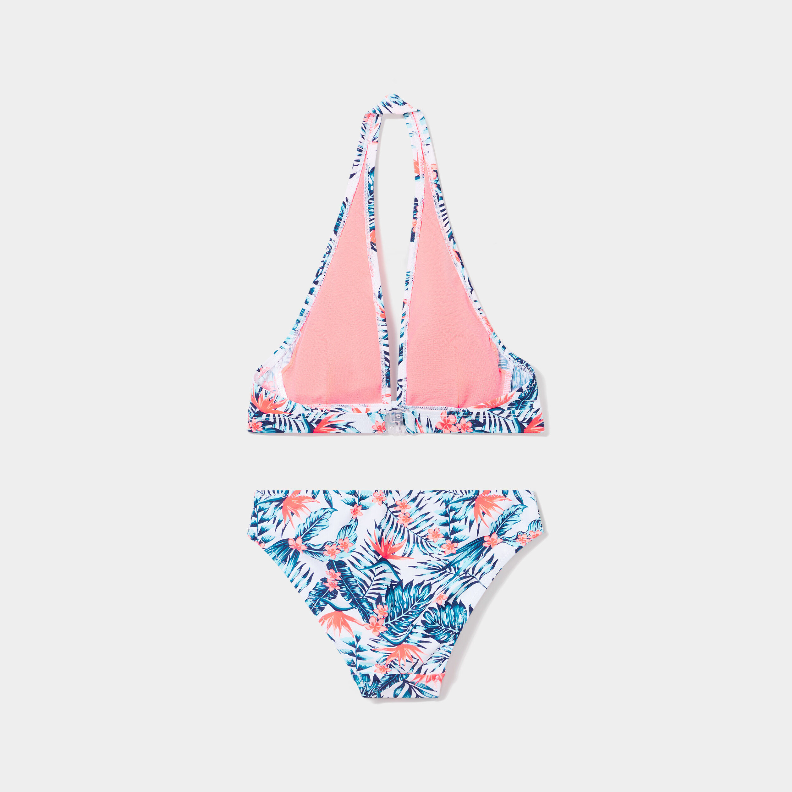 Maillot de bain 2 pièces multicolore fille | La Halle