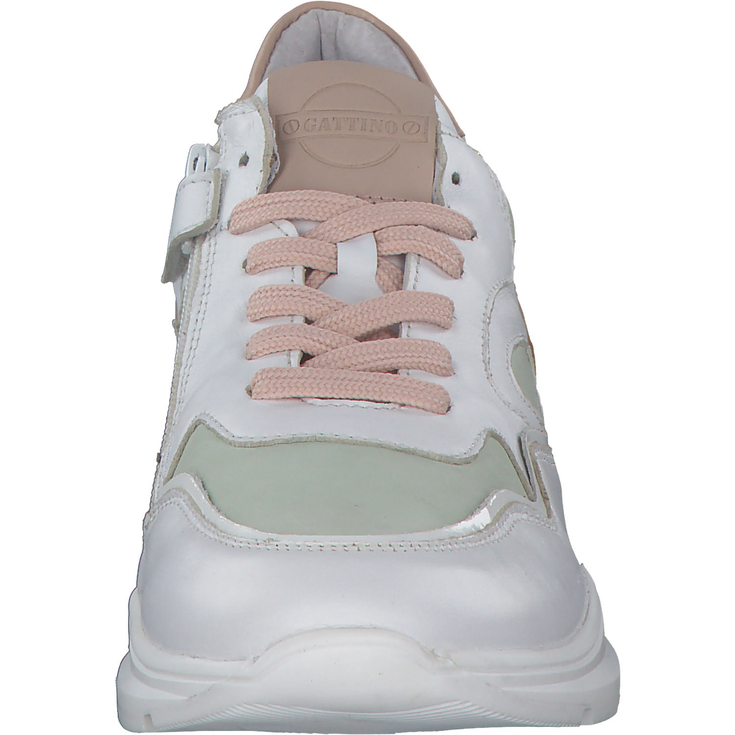 HIP Schuhe 1355, Schnürschuhe, Damen, white combi