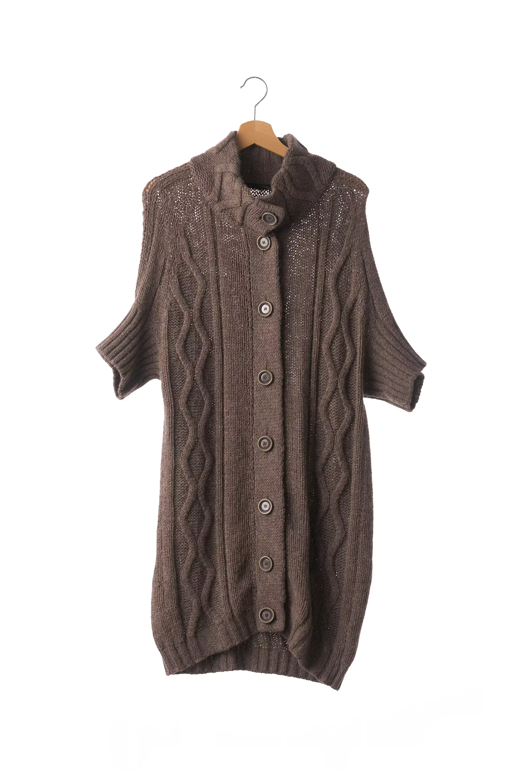 D Exterior Gilets Manches Courtes Femme couleur marron