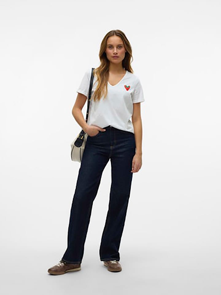 Vero Moda Shirt in Weiß günstig kaufen