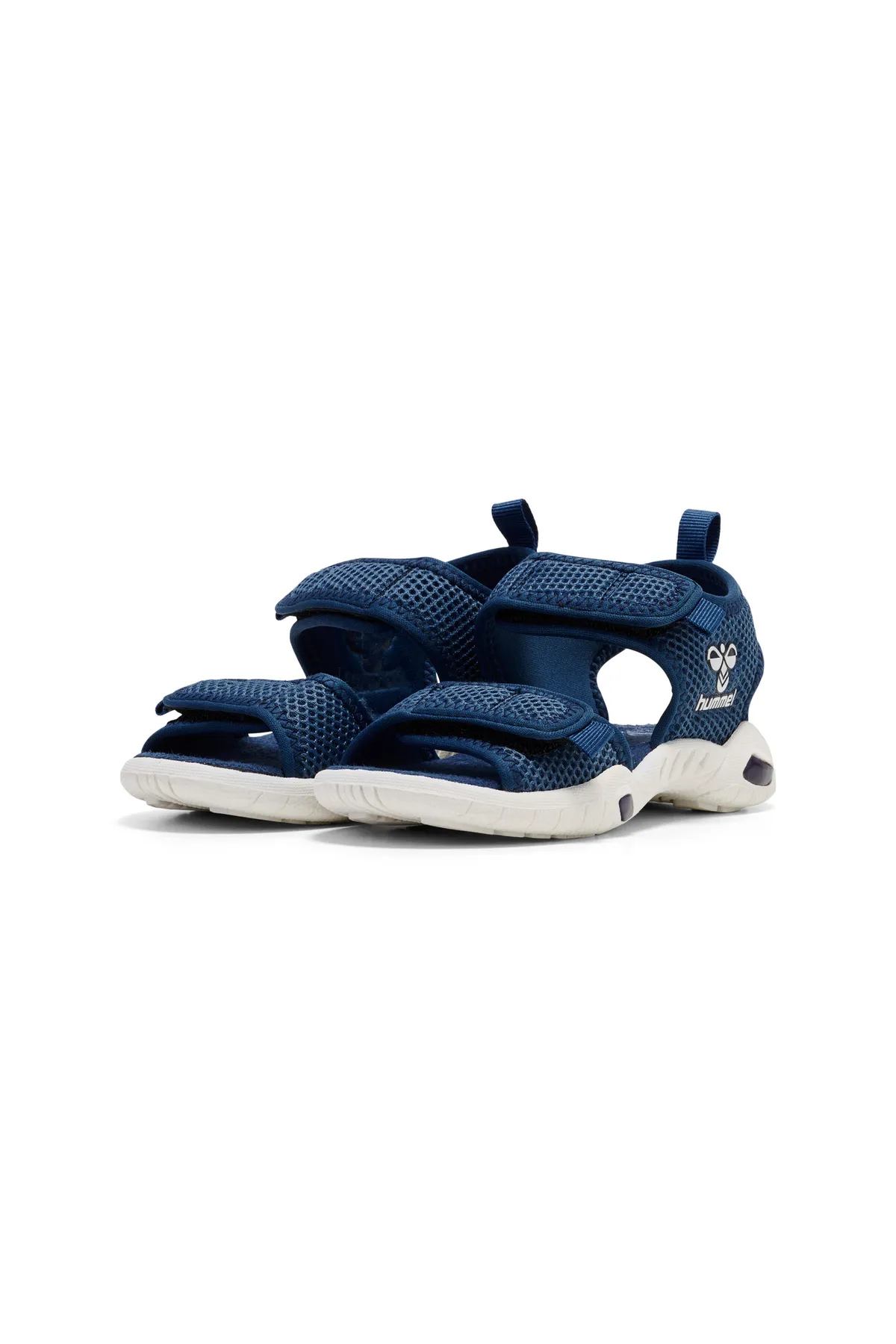 hummel  Pantolette - Blau - Flacher Absatz