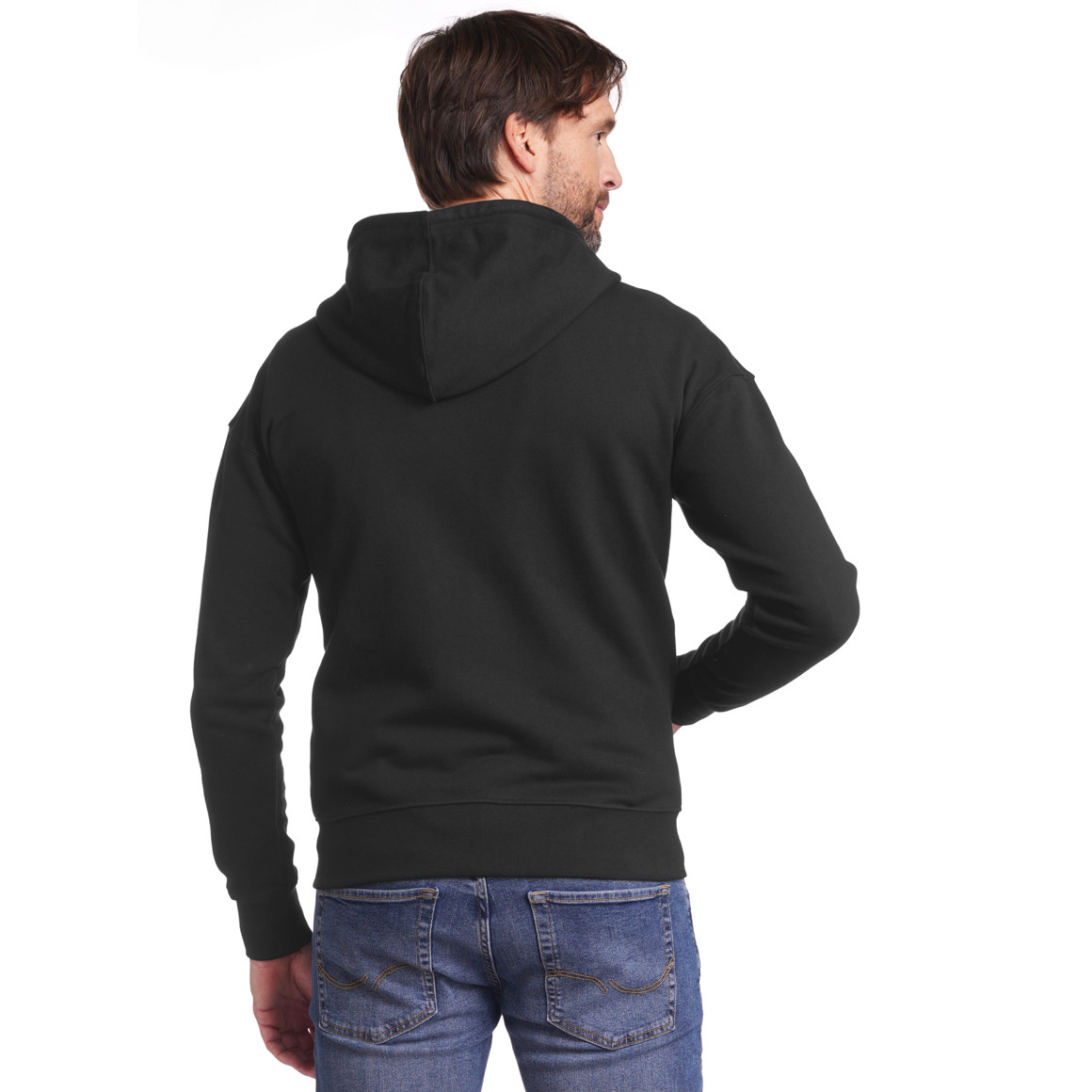 Herren Sweatjacke mit Kapuze