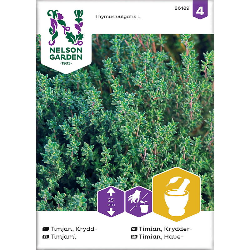 Nelson garden Frø Timian Krydder-