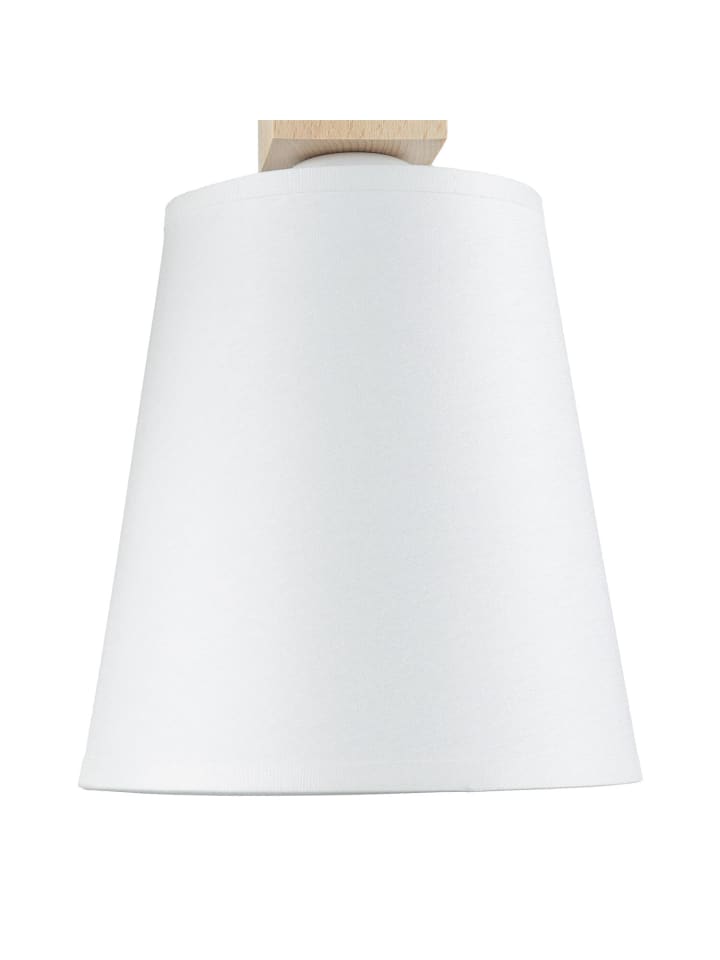 Licht-Erlebnisse Wandlampe in Weiß Holz günstig kaufen onesize