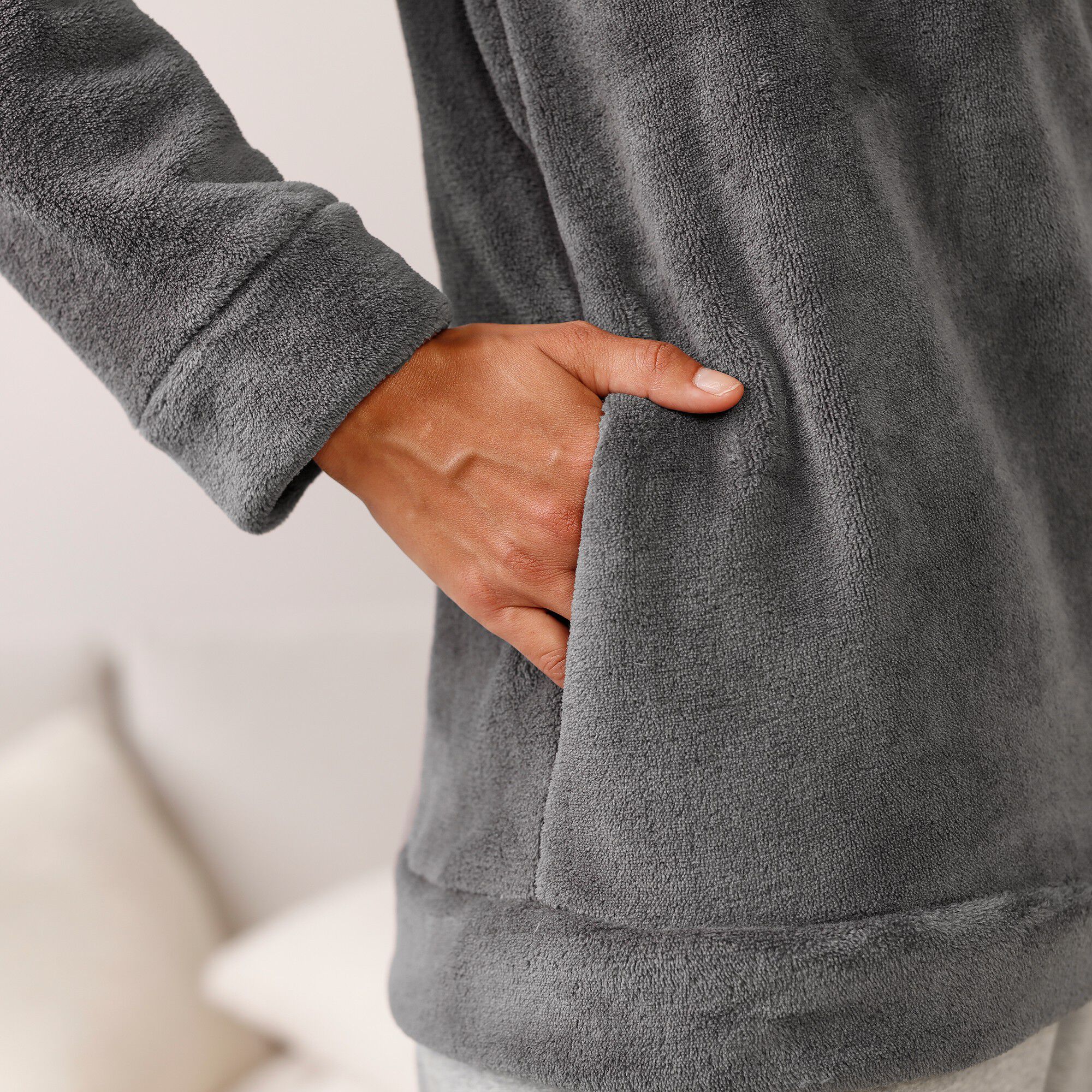 Veste polaire zippée