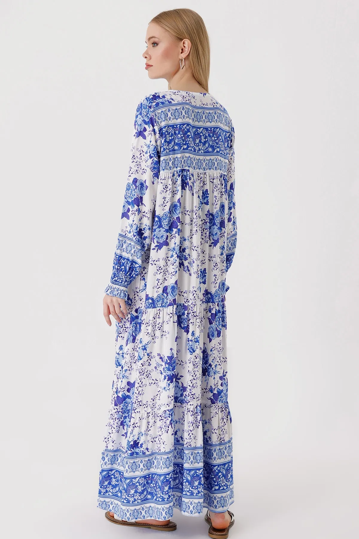 Bigdart  1947 Gemustertes langes Kleid