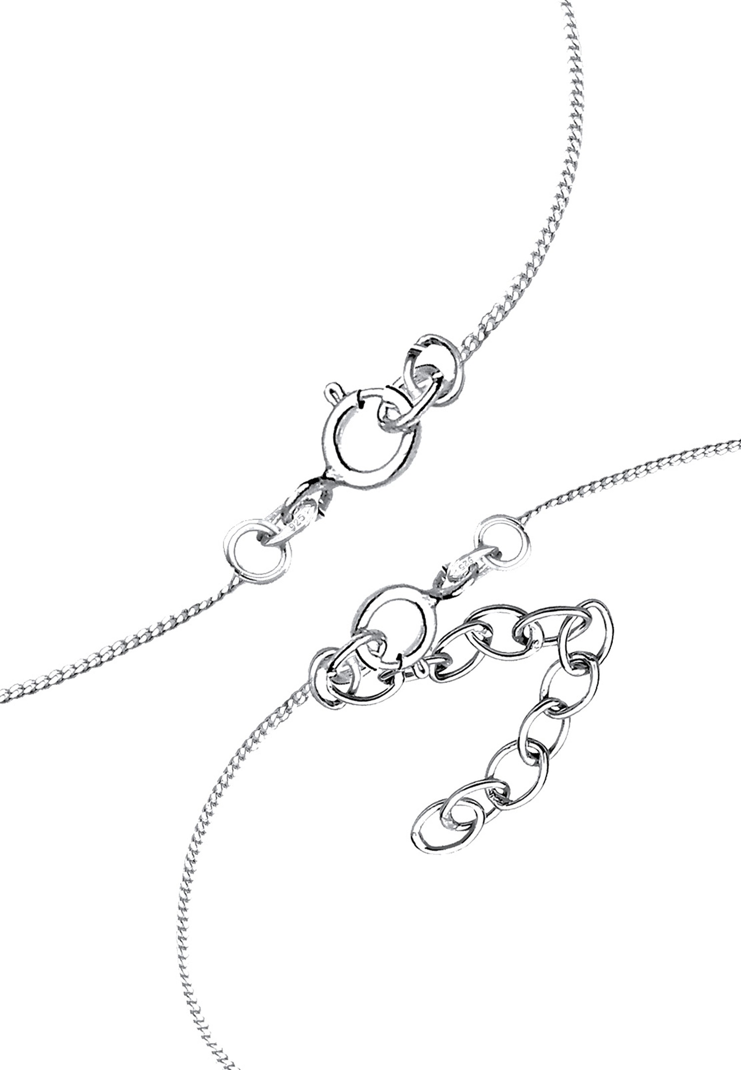 Set di ciondoli a stella intagliata Elli da donna, per madre e figli, in argento sterling 925.