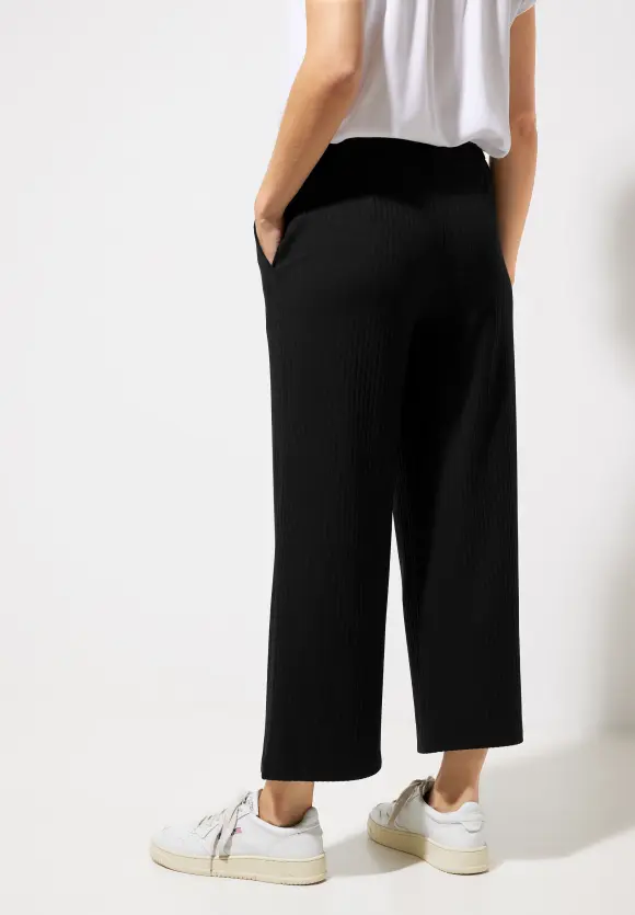Street One Gerippte Loose Fit Hose