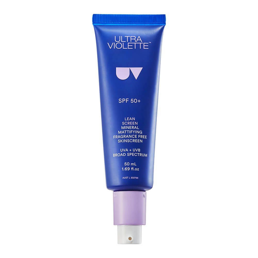 ULTRA VIOLETTE Sonnenpflege Lean Screen Mineral Mattifying Fragrance Free Skinscreen SPF50+