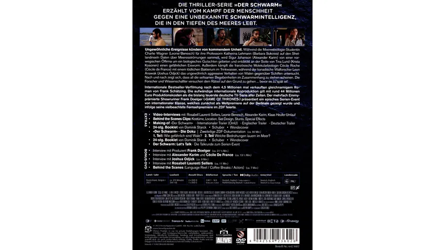 Der Schwarm - Die komplette Serie (4 DVDs + Bonus-DVD)