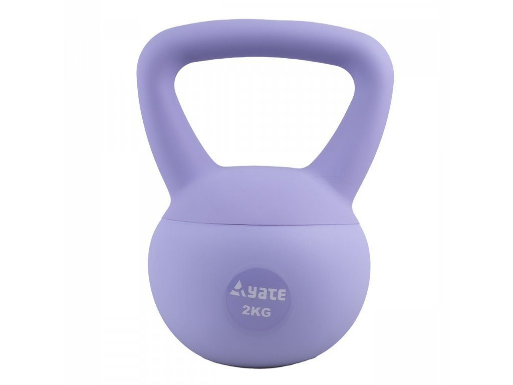 Yate Kettlebell Yate Kettlebell Soft Damen Fitness Kugelhantel weich 2kg 4kg 6kg, Soft