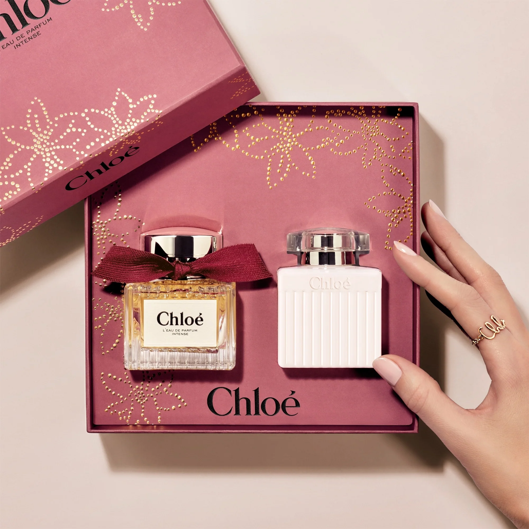 Chloé POKLON KUTIJA Chloé Eau De Parfum Intense + losion za tijelo - Ženski parfem Poklon set, Eau de Parfum