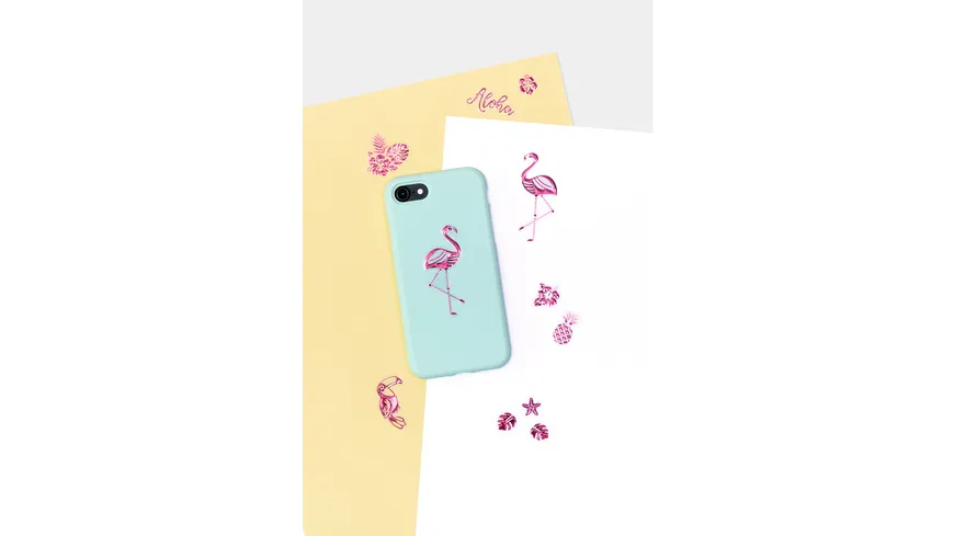 folia Metallic-Sticker II 9,5x17,5cm 1 Blatt 26 Sticker