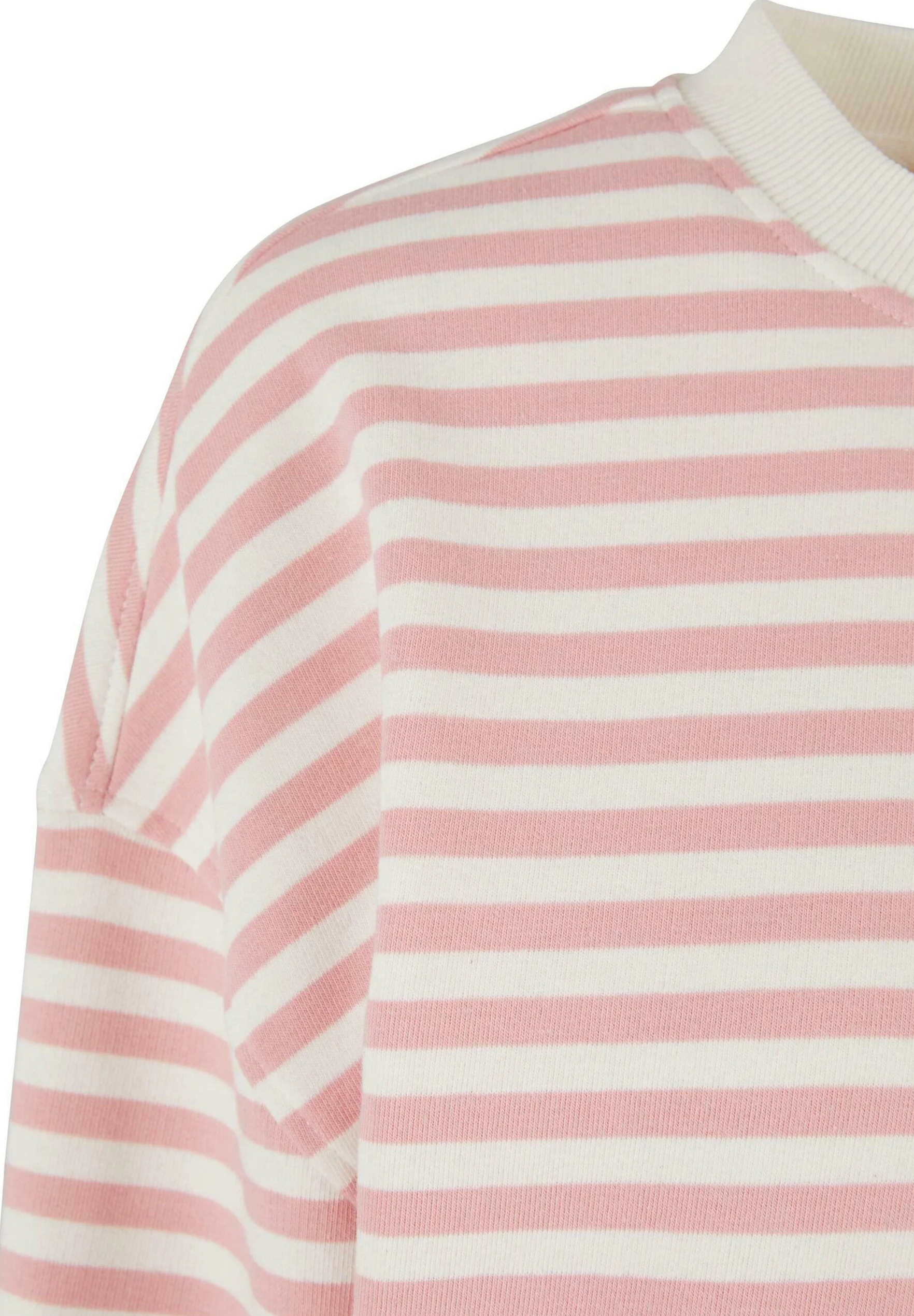 Sudadera Urban Classics con cuello redondo a rayas
