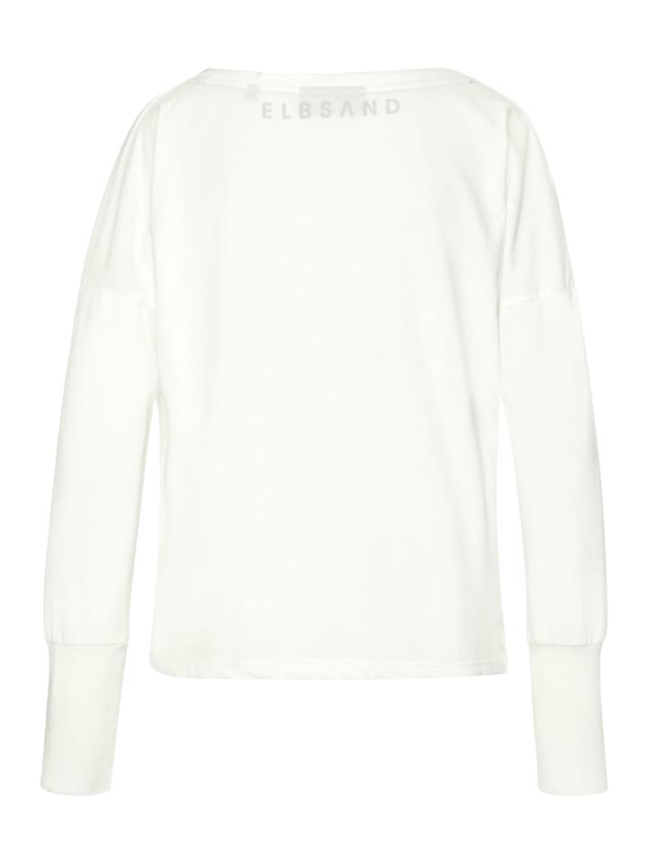 ELBSAND Longsleeve in weiß günstig kaufen