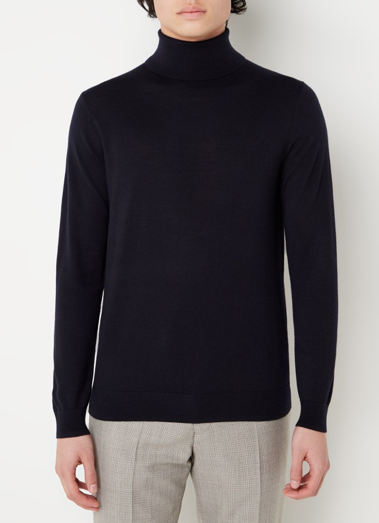 Reiss Caine fine-knit wool turtleneck