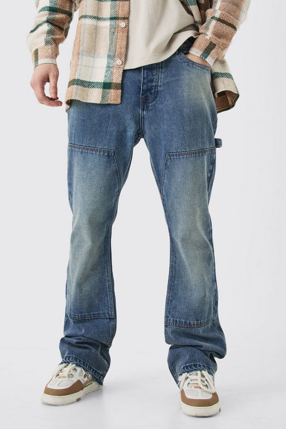 Tall Slim-Fit Schlagjeans