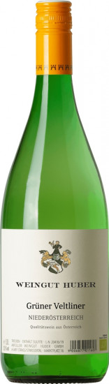 2023 Grüner Veltliner QUALITÄTSWEIN Liter trocken Bio 1,0 L - Weingut Armin Huber