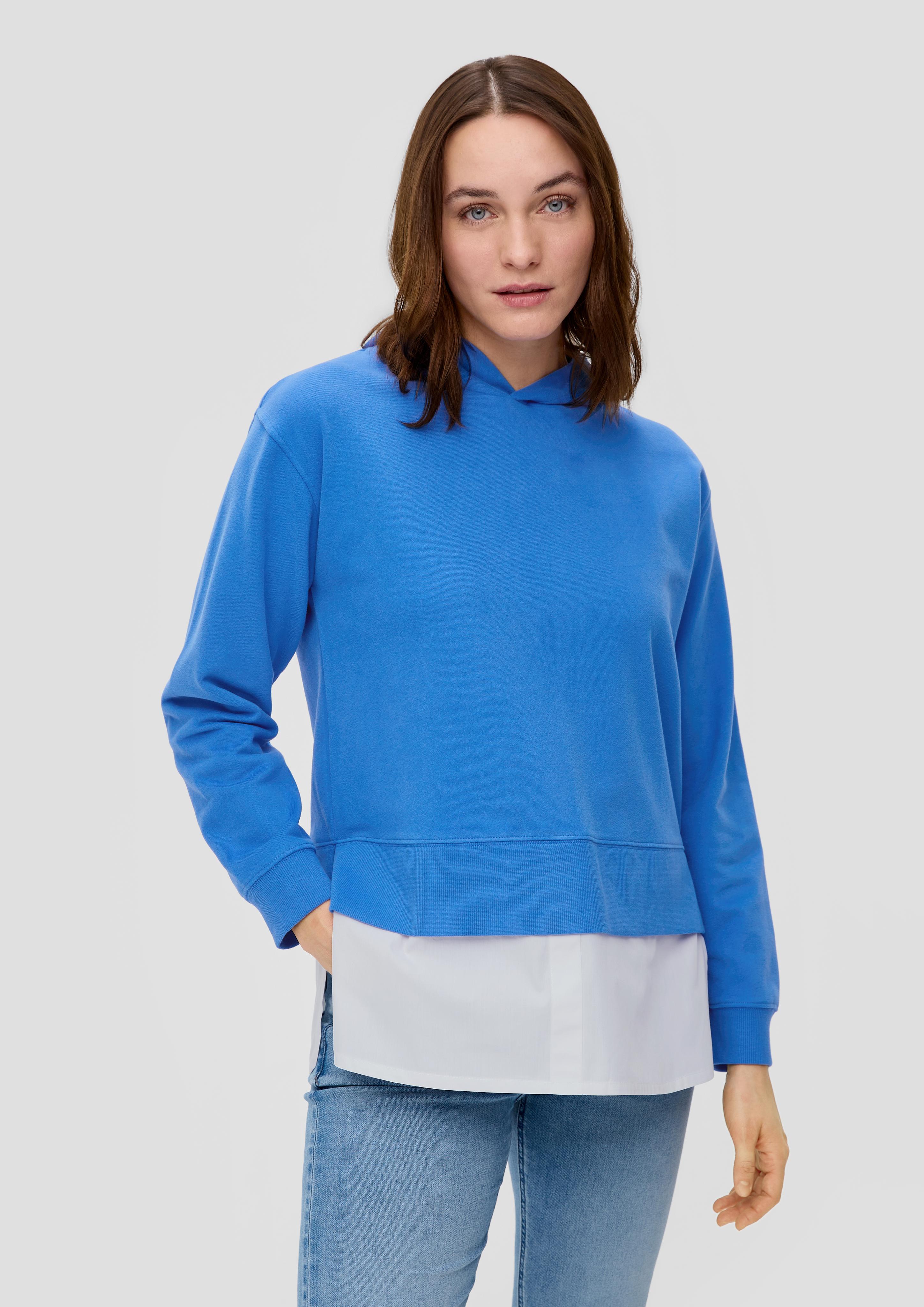 Sweatshirt mit Layering-Detail  2152047-5531