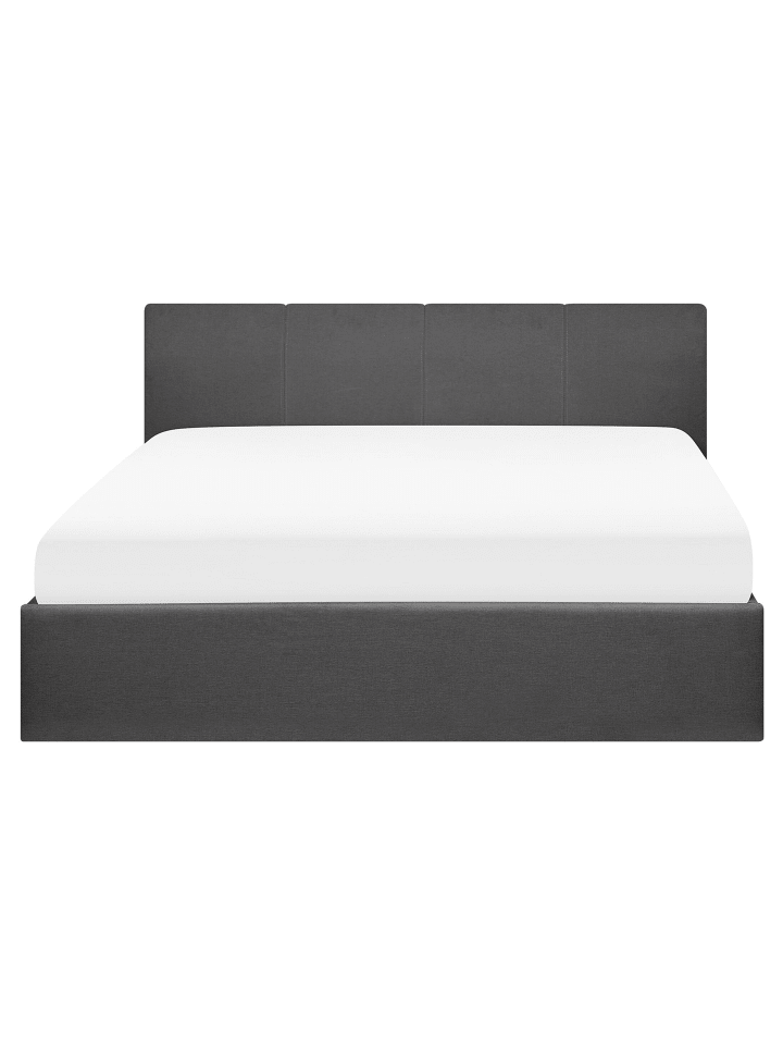 Beliani Doppelbett ORBEY in Grau - (W) 177 x (H) 88 x (L) 212 cm günstig kaufen onesize