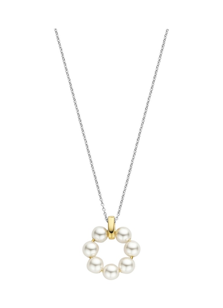 TI SENTO - Milano Silver necklace with pearl 34037PW