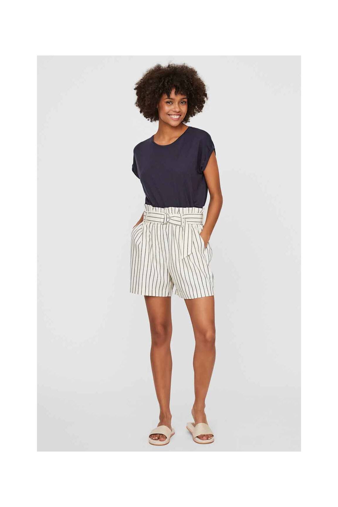 Vero Moda Shorts 1 Femme couleur bleu