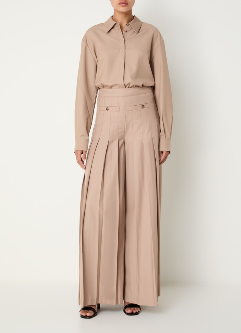 Blusa plissettata di Claudie Pierlot Charly