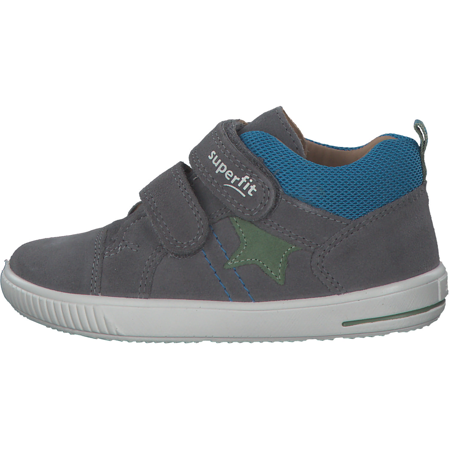 Superfit MOPPY 00352, Lauflernschuhe, Kinder, HELLGRAU/BLAU