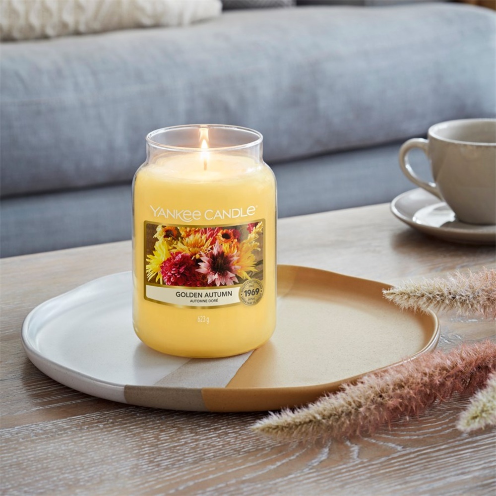Yankee Candle Bougies parfumées Golden Autumn Bougie