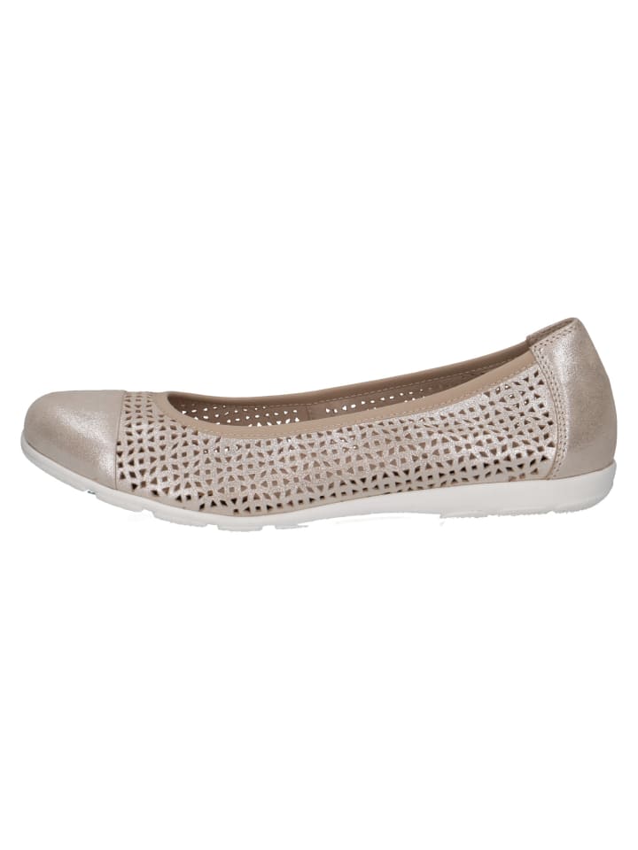 Caprice Ballerina Ballerina in taupe günstig kaufen