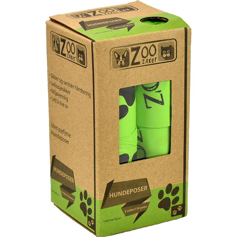 Zoozaker Hundepose 120 stk