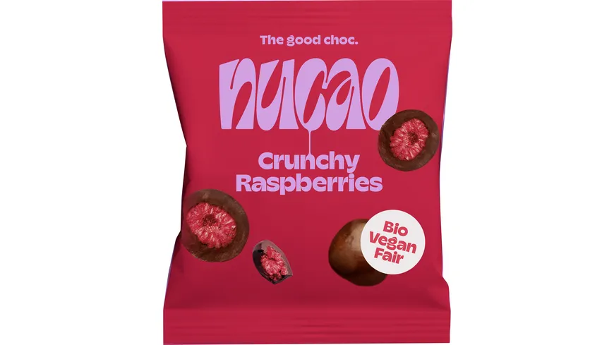 nucao fruits Crunchy Raspberries 50 g