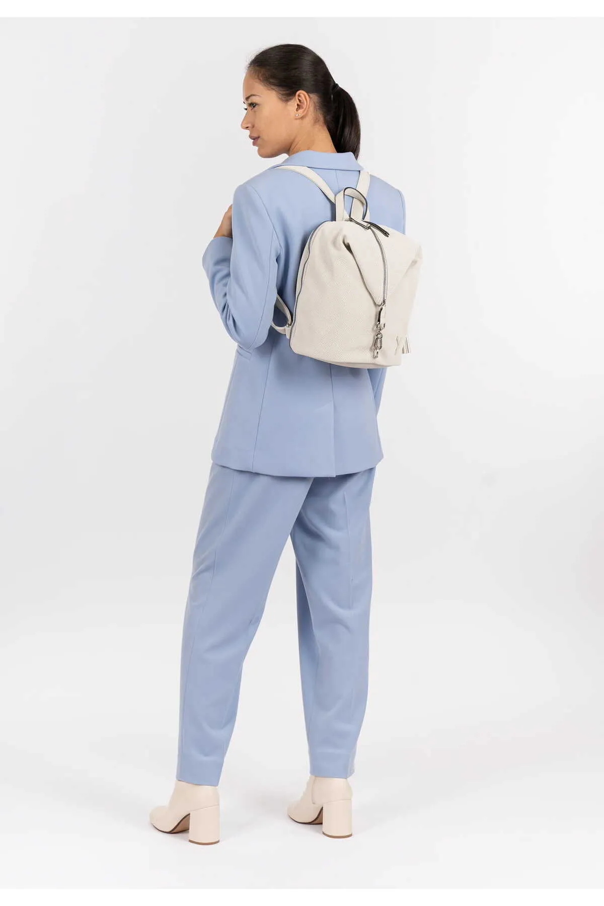 SURI FREY  Rucksack - Grau - Unifarben