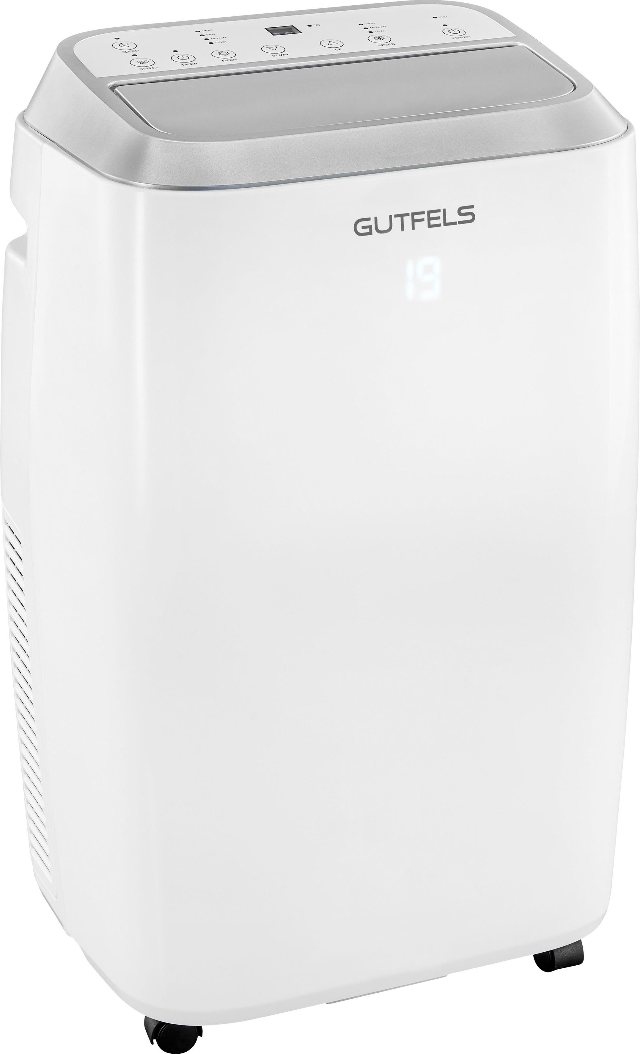 Gutfels 4-in-1-Klimagerät CM 81457 we, Luftkühlung - Entfeuchtung - Heizen, geeignet für 45 m² Räume