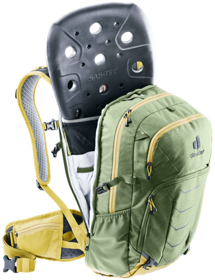 deuter Attack 20 | Fahrradrucksack mit modernem Protektor