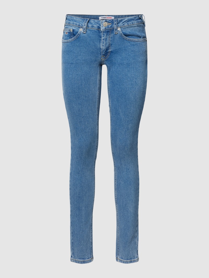 Skinny Fit Jeans mit Stretch-Anteil Modell 'SOPHIE' in hellblau