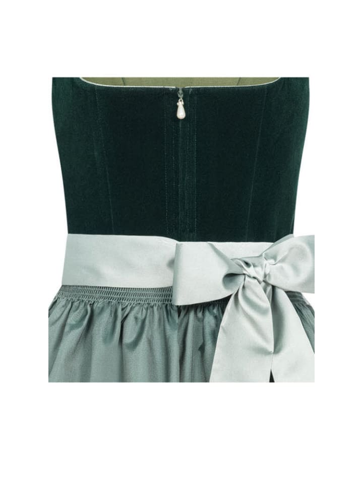Nübler Midi Dirndl Elke in Grün günstig kaufen