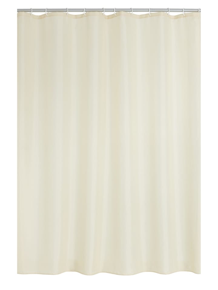 RIDDER Duschvorhang Textil Uni soft-cream günstig kaufen