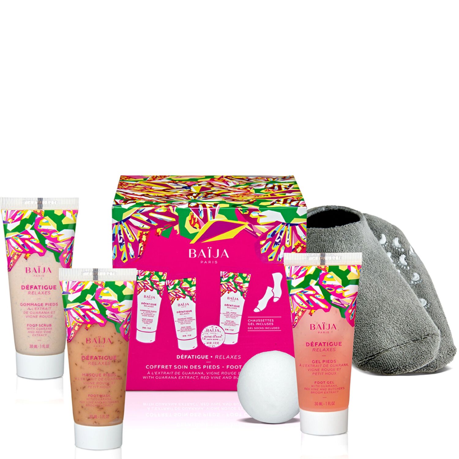 baïja Nourrit Kit Nourrissant 4 Produits + Chaussettes