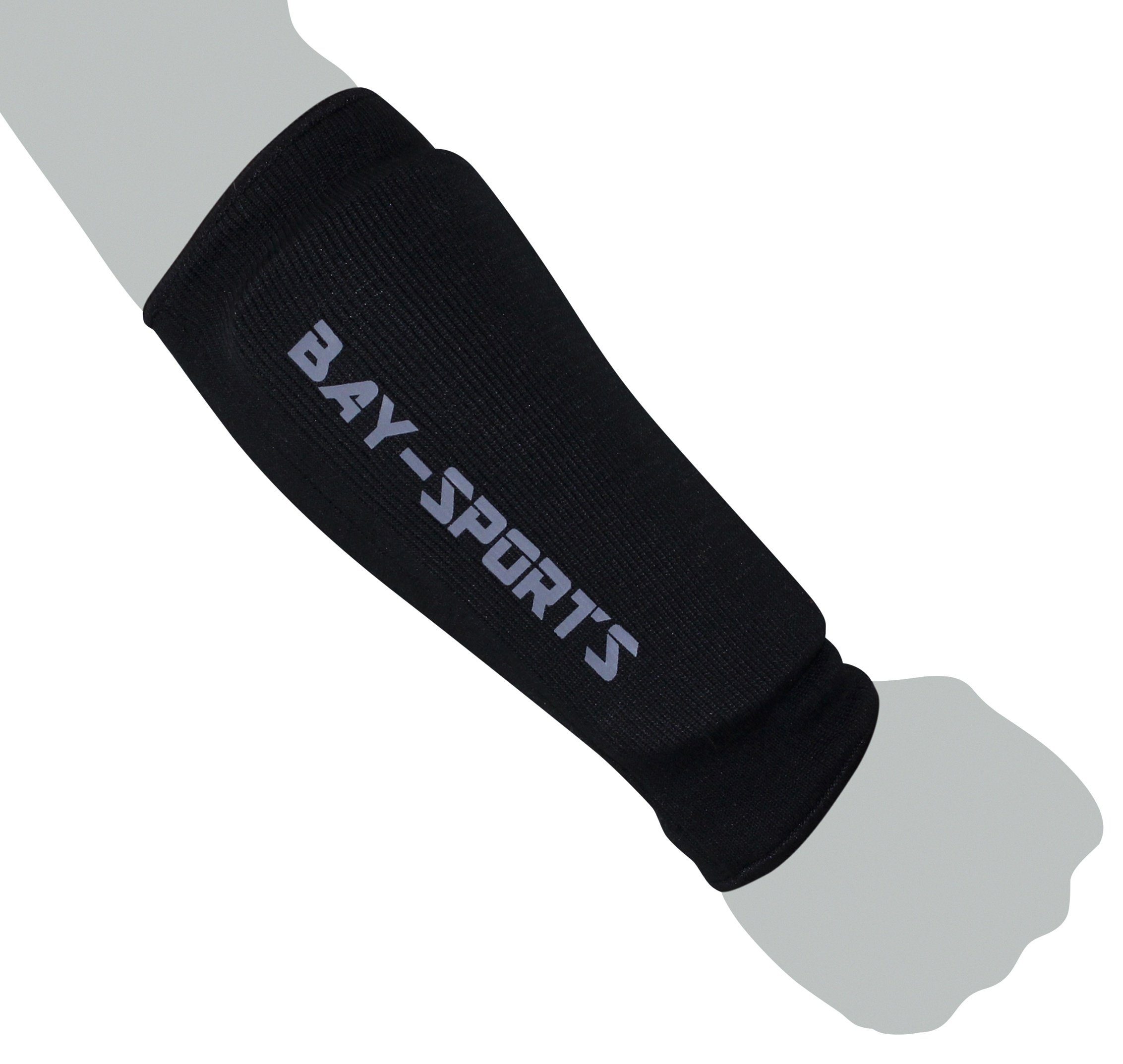 BAY-Sports Armschoner Unterarmschutz Unterarmschoner Unterarmschützer Unterarm IUM, Baumwolle, Waschmaschinenfest, Dauerelastisch, XS - XL