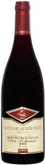 2019 Kalksteinfels Spätburgunder Rotwein trocken - Weingut Lothar Schwörer