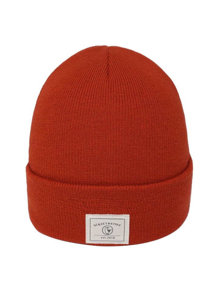 SCHIETWETTER Wintermütze Beanie in rost günstig kaufen onesize