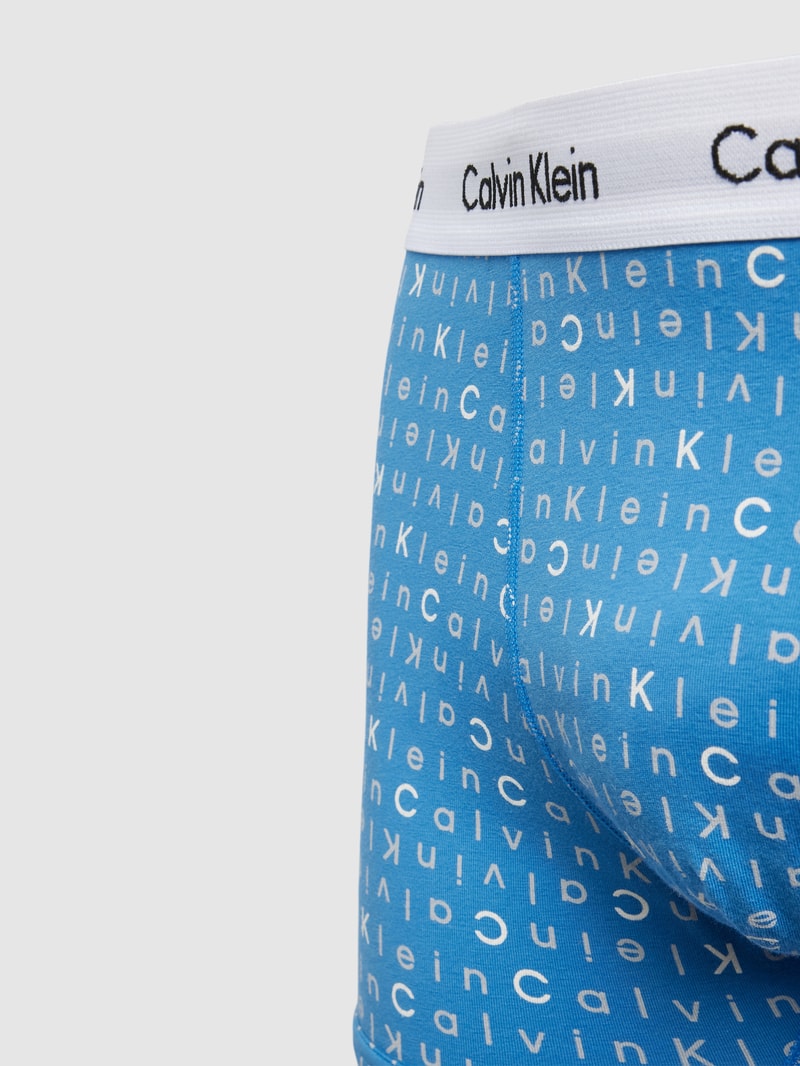 PLUS SIZE Trunks mit elastischem Bund im 3er-Pack in royalblau