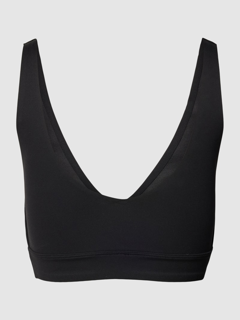 BH mit Logo-Bund in schwarz