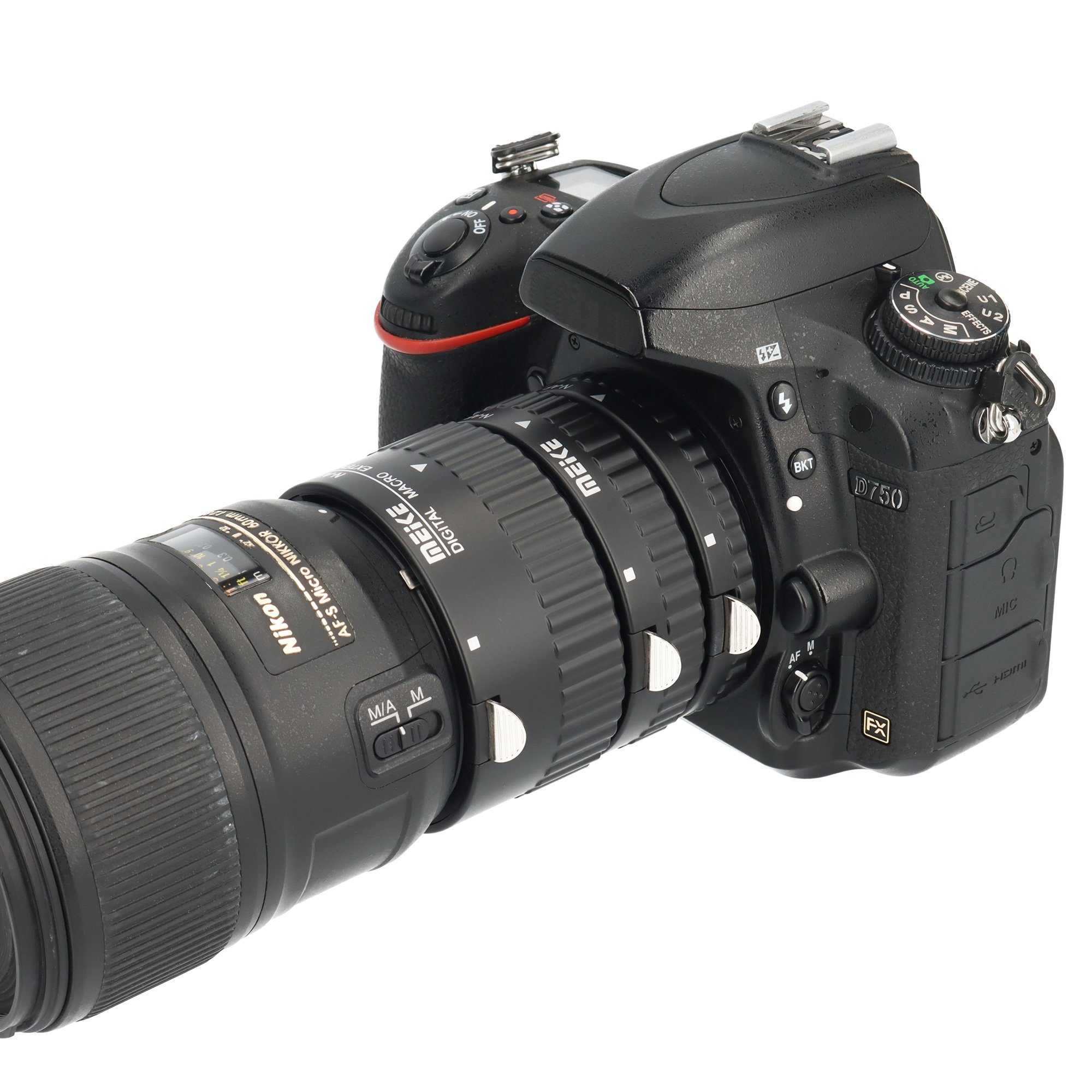 Meike AF Automatik Makro Zwischenringe für Nikon SLR Größen 12 20 36mm Makroobjektiv