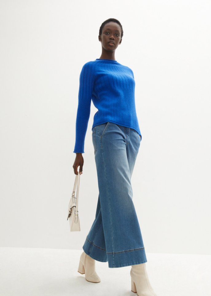 Wollpullover mit Good Cashmere Standard®-Anteil