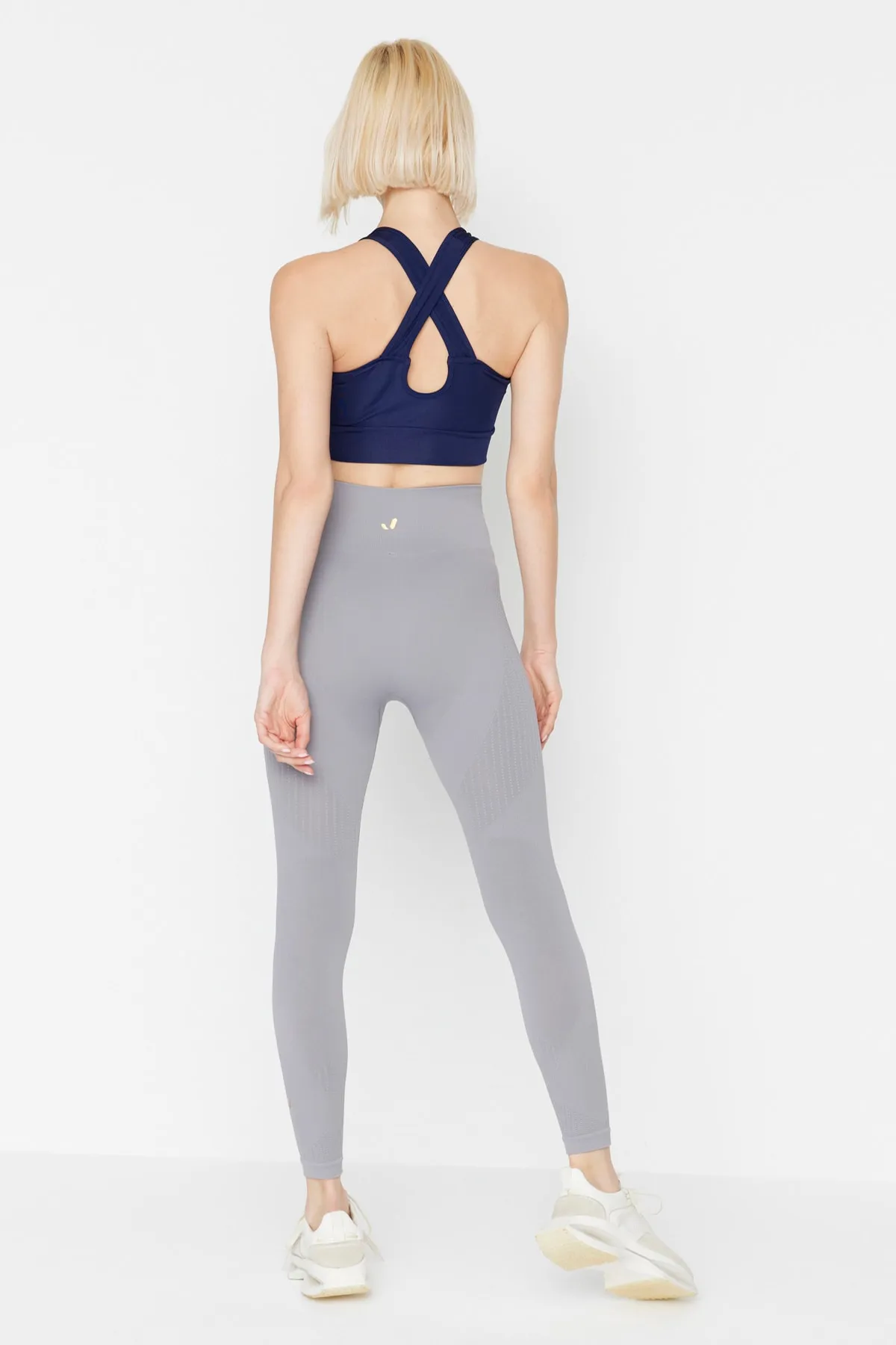 Jerf  Lily - Graue Restorer-Leggings mit hoher Taille
